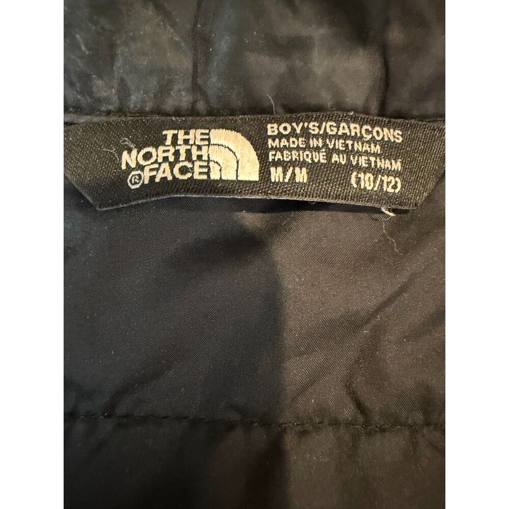 The North Face Boy's 10/12 Black Quilted Jacket - Picture 5 of 5